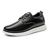 Bruno Marc Herren Anzugschuhe GrandFlex Suit Polish lässige Schnürschuhe Business Sport Schuhe Moderne Klassische dresssporty,Size 42,Schwarz,SBOX2412M