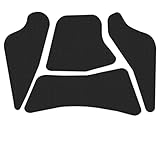 JAWERK Ersatz Dämmung kompatibel mit Mercedes-Benz R170 SLK Motorhauben Selbstklebende Auto Schallisolierung Dämmmatten Dämpfung Schaumstoff Hood Isolation Fronthaube