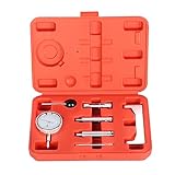 aleawol 7-teiliges Förderbeginn Einstellwerkzeug Einspritzpumpen Messuhr Diesel-Einspritzpumpen-Timing Statischer Regler-Adapter für Turbodieselmotoren T4 T3 Autoreparatur