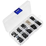 YMWALK Laptop Notebook Computer Schraubsatz, 500 Stück M2 M2.5 M3 Universal-Kopfschrauben mit flachem Kopf Computerreparaturzubehör für IBM HP Dell Samsung Sony Toshiba Gateway Acer Lenovo Laptops