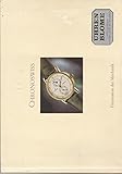 Gesamtkatalog Chronoswiss Uhrenfabrikation 1994 - Faszination der Mechanik - mit Preisliste 1998 und Neuheiten 1995.