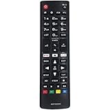 Neue Ersatzfernbedienung für LG Fernbedienung tv Für Verschiedene LG Ultra HD-Fernseher mit Netflix -Tasten geeignet - Keine Einrichtung erforderlich TV-Universalfernbedienung