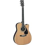 Yamaha FX370C Elektroakustische Gitarre mit Cutaway: natur