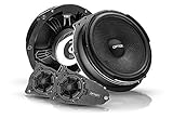 OPTION AIR Front Lautsprecher-System kompatibel mit VW T5/T6-100% Plug & Play System - 2-Wege Komponenten-System - 100 Watt RMS, 91 dB Wirkungsgrad