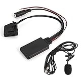 Duokon 18Pin Bluetooth AUX Kabeladapter Automikrofon Passend für Mercedes Benz Comand 2.0 W211 W208 W168 W203