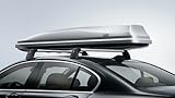 BMW Dachbox 320 titansilber/schwarz Passend für 1er E81, E87, F20, F21 und 3er E36, E46, E90(LCI), E91(LCI), E92(LCI), F30, F31 und 5er E39, E60(LCI), E61(LCI), F10, F11 und 7er E38, E65, E66, F01(LCI), F02 und X1 E84 und X3 E83(LCI), F25 und X5 E53, E70