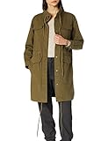 edc by ESPRIT Damen 011CC1G312 Jacke, 350/KHAKI Green, L
