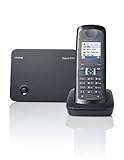 Gigaset E490 Dect-Schnurlostelefon, wasser und staubgeschützt (IP 54), schwarz/grau