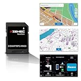 ZENEC Z-EMAP76PC-NNG3 – Micro SDXC-Karte mit PKW Navigationssoftware für ZENEC Infotainer Z-E3776, Z-N1000, Z-N975 und Z-N976, 3-D Karten für Europa, TMC