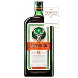 Jägermeister – 1 x 1l Premium Kräuterlikör 35% Vol. aus 56 erlesenen Kräutern – Im Eichenfass gelagert – Das Original aus Wolfenbüttel
