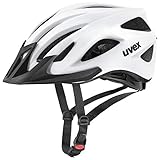 uvex viva 3 - leichter Allround-Helm für Damen und Herren - individuelle Größenanpassung - waschbare Innenausstattung - white matt - 52-57 cm