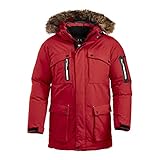 CliQue - Parka Malamute – Erwachsene, rot, M