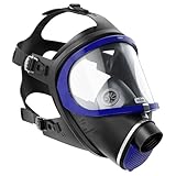 Dräger X-plore 6300 Vollmaske aus EPDM mit Standard-Rd40-Anschluss Rd40| Maske geeignet für Farben, Lacke, Schreinerarbeiten, Landwirtschaft, BL-431320
