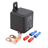 Doo Engy Batterie Trennrelais Relais DC 12V 200A Spitzenlast Batterietrennrelais Für Pkw Kfz Auto Boot LKW Electronik