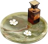 Radicaln Marmor-Serviertablett, 25,4 cm, handgefertigt, rund, für Partyzubehör, ideales Lebensmittel- und Cafeteria-Tablett für Küche, Serviergeschirr und Teller