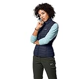 Jack Wolfskin Damen JWP VEST W winddichte Steppweste, night blue, XXL