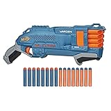 Nerf E9959F03 Elite 2 Warden DB-8 Blaster, 16 Nerf Darts, 2 Darts gleichzeitig abfeuern, Tactical Rail Steckschiene zum Anpassen, Schnellfeuer