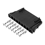 Auto 7-polig Rücklicht Rückleuchte Kabelbaum Stecker mit 7 Stück Anschluss Terminal A2115450328 2115450328 Kompatibel mit C-Klasse W203 W204 E-Klasse W211
