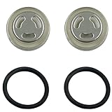 2 Stück Schauglas Dichtung für Motorrad,Motorrad Dichtungen,Schauglasdichtung,Φ18mm,Motorrad Zubehör,für Bremszylinder,Bremsflüssigkeit Motorrad