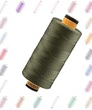 Nähmit - Amann Nähgarn Stärke 120 - Allesnäher 1000m Nähmaschinengarn Universal Nähgarn (36-732), 36-732-Olive