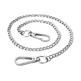 Diffaxy Hosenkette 53cm, Hip Hop Punk Wallet Chain, Metall Jeanskette und Schlüsselanhänger Kette für Hosen für Männer, Frauen