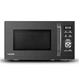 Toshiba MW3-AG20PE(BK) Mikrowellen mit Grill 20L 3-in-1 Mikrowellenherd, Chef-Abtauung, Mikrowelle, Grill, Kombi, 5 Leistungsstufen, 8 Automatikprogrammen, Einfacher Reinigung, Schwarz
