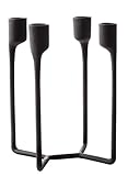 Normann Copenhagen Kerzenständer, Schwarz, 20,4 x 14 x 13 cm