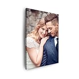 GP TONER Ihr FOTO auf Leinwand Personalisierte Foto Ihr eigenes Bild auf Leinwand mit Holzrahmen Kunstdruck Bild Foto 30x40 cm