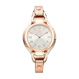 Meister Anker Damen Quartzuhr 21cm Metall rot Quartz Mineralglas 490000243