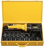 REMS Power-Press SE Basic-Pack (elektrische Radialpresse 32 kN, mit Automatischer Verriegelung, in stabilen Stahlblechkasten, universell bis Ø 110mm) 572111 R220