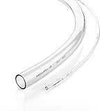 REHAU RAUCLAIR-E lebensmittelechter PVC-Schlauch, Wasserschlauch, Luftschlauch| METERWARE (18. Innen-Außen: 12mm - 16mm)