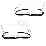 Scheinwerferglas Streuscheibe Set BMW 3er E46 Bj. 98-01 Limousine Touring