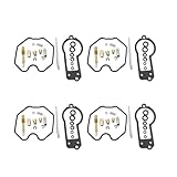 Vergaser-Reparatursatz, Nadelventildichtung, Luftschraubendichtung für Honda CB750K Four CB750F Super Sport CB750 CB 750 K F 750 K 750 F (4 Sets)