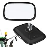 KOTARBAU Universal Traktorspiegel klein 18 x 12,5 cm PVC 1 Stück | Rückspiegel Landtraktor | Spiegel für Landmaschinen | verstellbarer Spiegel Traktor