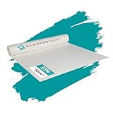 Scorprotect® Milchtütenpapier Abdeckpappe Pappe Milchkarton 220 g/m² hochwertig ca. 0,95 m Br. weiß 55 m²