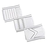 Genius Nicer Dicer Speed Messer-Set 3-tlg. Gemüseschneider V-Hobel – Juliennereibe, Scheibenschneider und Käsereibe - Messer mit dem Nicer Dicer Speed (Fassung: 550 ml) kompatibel