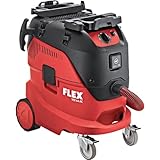 Flex VCE 44 L AC Sicherheitssauger mit automatischer Filterabreinigung, 42 l, Klasse L, 1200 Watt, Kabellänge 7,5 m, Staubsauger 444154