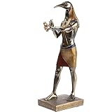 lachineuse - Thot Statuette 31 cm - Ägyptischer Gott Große Statue - Statue Dekoration Antikes Ägypten - Katzenfigur - Ägyptische Büste - Originelle Geschenkidee Deko - Gottheit Skulptur