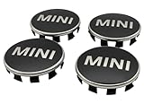 MINI Original Satz (4 Stück) Nabenabdeckung mit Chromrand F54 F55 F56 F57 F60