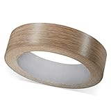 ben+camilla.com Selbstklebender Kantenumleimer | Eiche Astig 19 mm x 5 m Rolle (matt glatt) | Kantenschutz zum Überkleben - wie Klebeband OHNE Bügeln | Premium Qualität für professionelle Ergebnisse