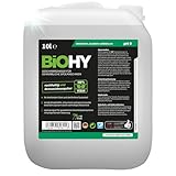 BiOHY Geschirrreiniger für gewerbliche Spülmaschinen (10 Liter Kanister) | Maschinenspülmittel für Geschirr | ergiebig, flüssig & phosphatfrei | für Gastro & Gewerbe | Spülmaschinenreiniger