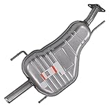 BESTPRICE 1x Endschalldämpfer Kompatibel mit OPEL Astra G CC (T98), Astra G Classic (T98)