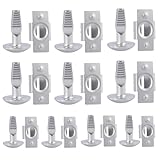 10 Paar Cache Unterfahrschutz, Befestigungsclips Aus Manganstahl Mit Schrauben 20 Mm Und Unterlegscheiben, Ersatz Für Motorabdeckung, Kompatibel Mit Peugeot 206 207 406 407 806 807