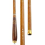 Fliegenfischrute aus Kohlefaser, leicht, mittelschnell, Korkgriff für Erwachsene und Kinder, Reisen, Süßwasser, Salzwasser, Angeln