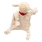 SIGIKID 38885 Schnuffeltuch Schaf Green Mädchen und Jungen Babyspielzeug empfohlen ab Geburt beige, 1 Stück (1er Pack)
