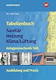 Tabellenbuch Sanitär-Heizung-Klima/Lüftung: Anlagenmechanik SHK Ausbildung und Praxis: Tabellenbuch (Tabellenbuch Sanitär-Heizung- Lüftung)