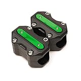 NMBZVE Motorrad-Fallschutzbügel Für Kawasaki Für Versys300 X300 Für VERSYS 650 1000 ABS Motorrad Motorschutzbügel Sturzbügel Zubehör Stoßfängerschutzblock(Green)