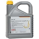 5 Liter DBV Motorenöl 5W-30 LL SAPS Super Universal