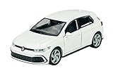 Welly VW Volkwagen Golf 8 VIII GTI 5 Türer Weiss 8. Generation Ab 2019 ca 1/34-1/39 Metall Modell Auto Die Cast Neu im Kasten