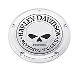 HARLEY-DAVIDSON Motorrad Willie G Skull Derby Deckel Cover Abdeckung Kupplungsdeckel Schutz Totenkopf, 1 (25700469)